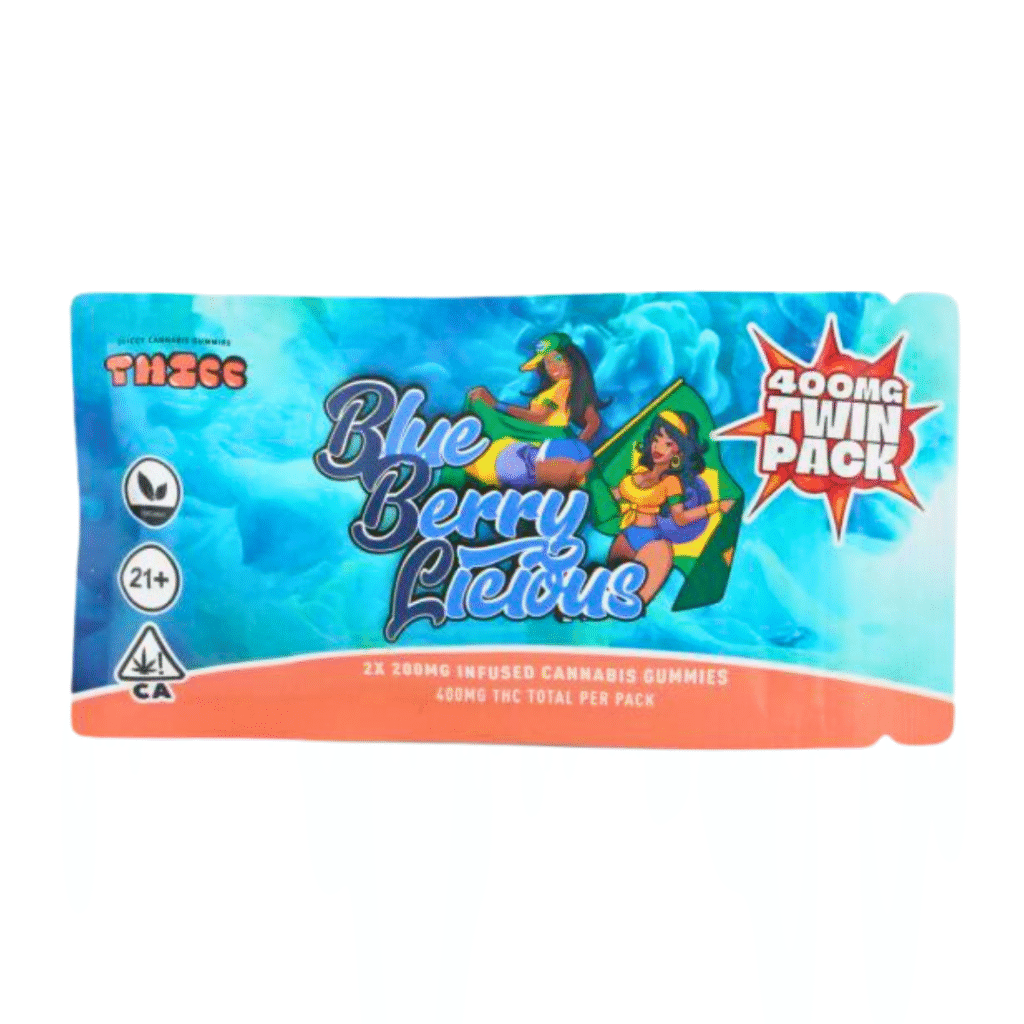 Thicc Blue Berry Licious 400mg THC Gummy