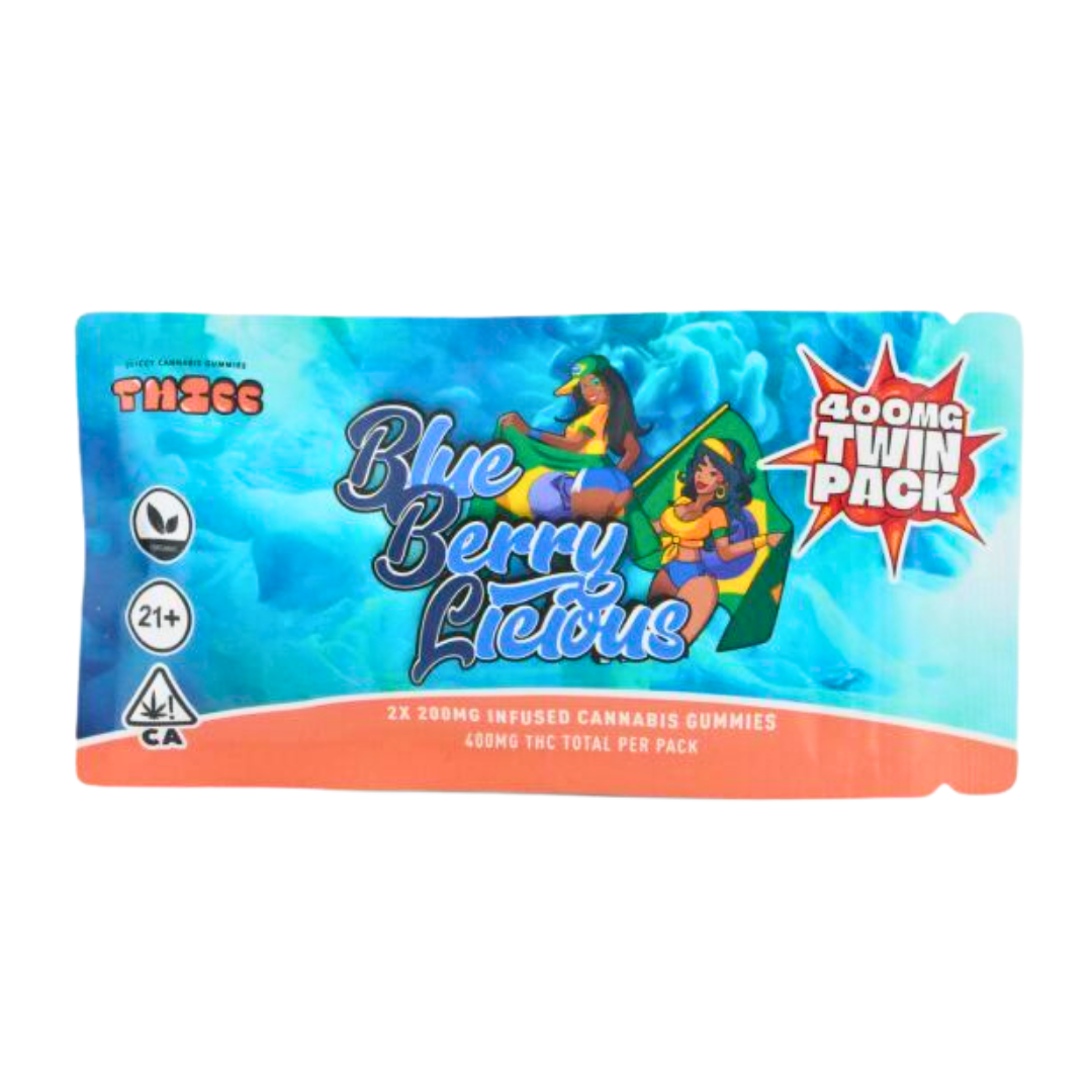 Thicc Blue Berry Licious 400mg THC Gummy