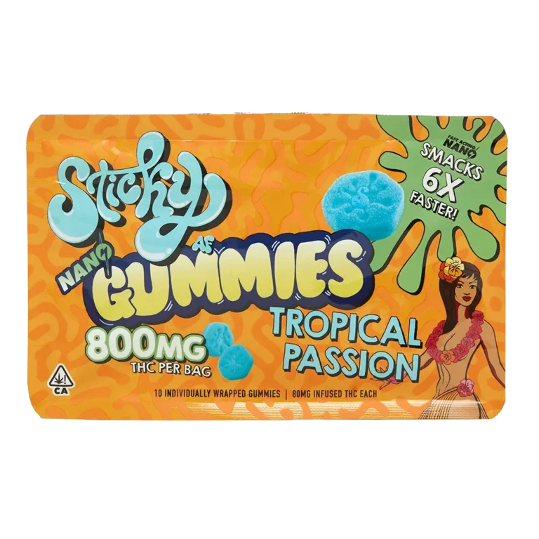 Sticky Gummies - Tropical Passion (800mg)